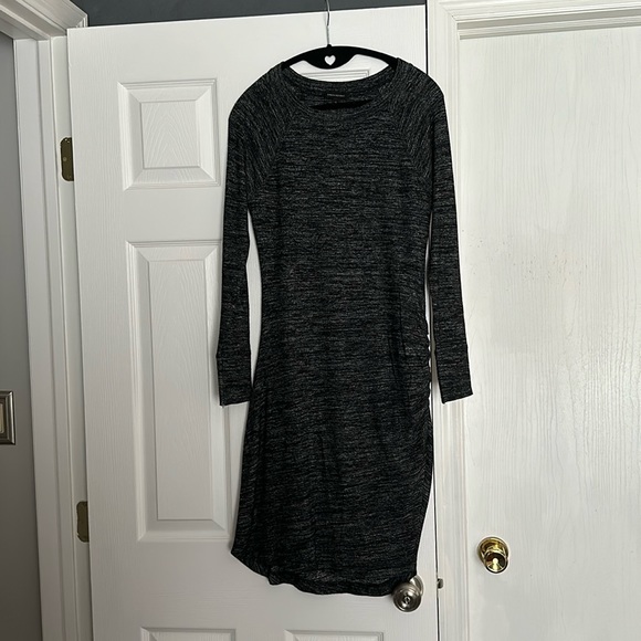 Beautiful cozy fitted Banana Republic dress size small black - Picture 1 of 4